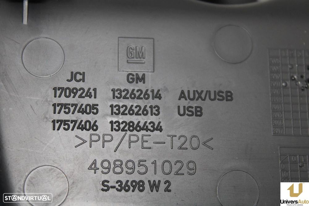 ENTRADA USB OPEL ASTRA J GTC 2012 -13262613 - 4