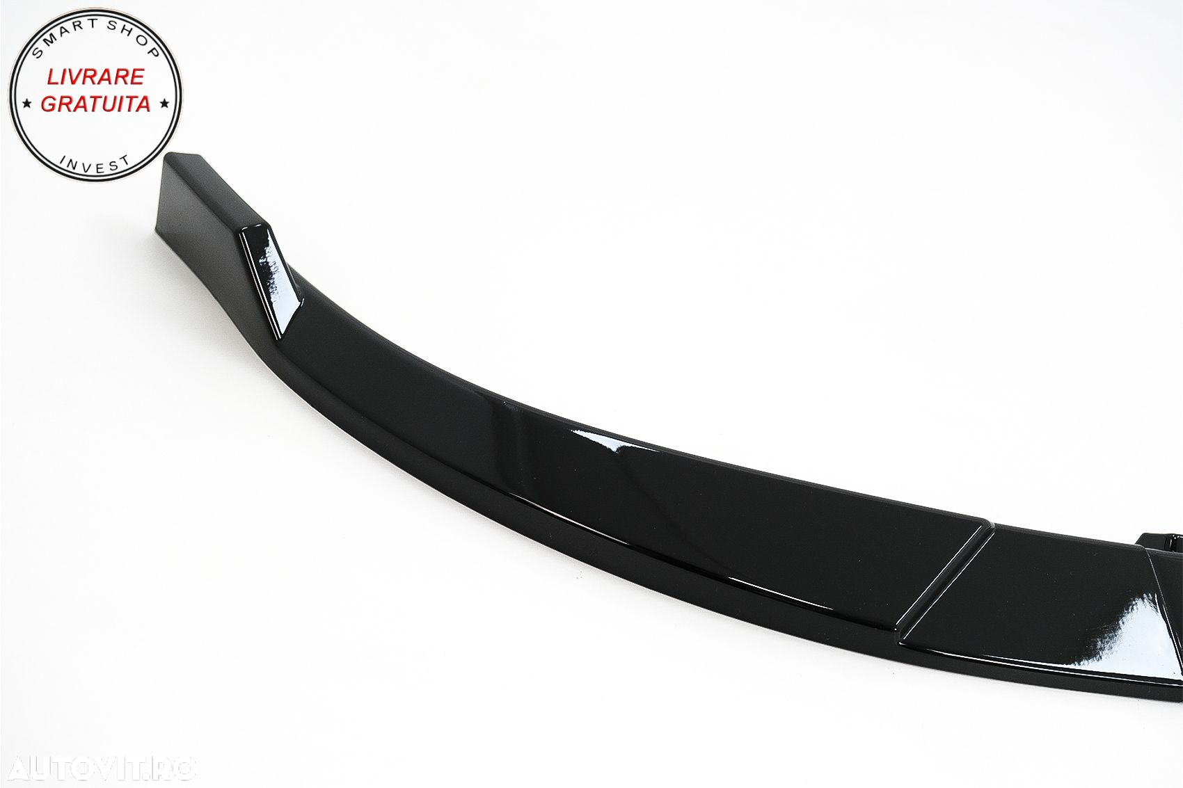 Prelungire Bara Fata Mercedes C-Class W204 S204 C204 Sport Line (2011-2014) Negru - livrare gratuita - 9
