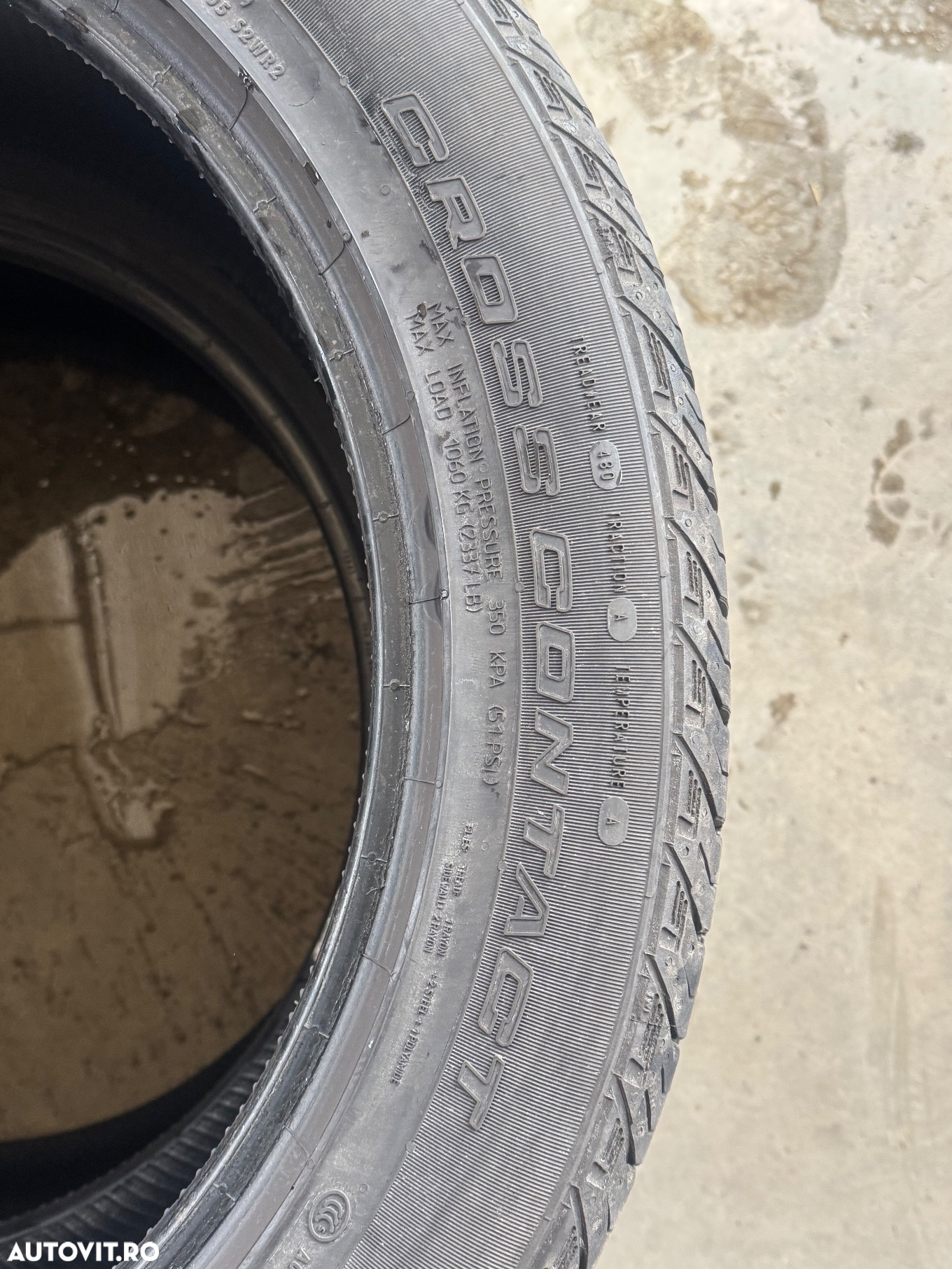Vând 4 anvelope 275/45/21 continental de iarnă ca noi - 8