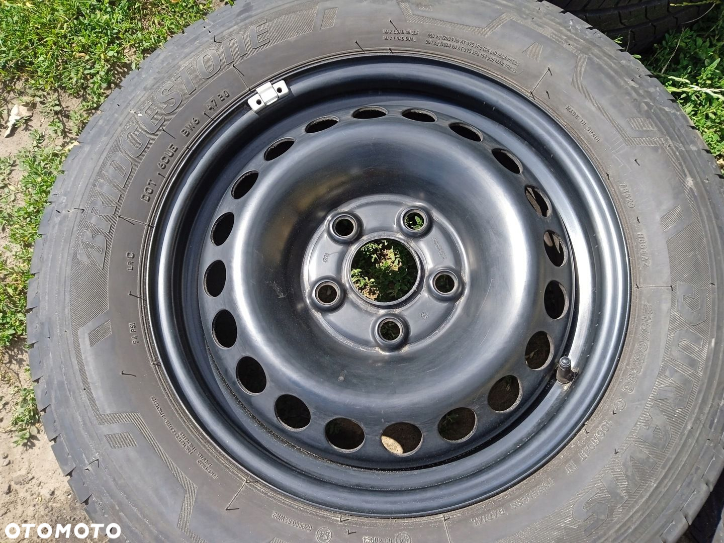 koła stalowe 5x120 VW T5 T6 Multivan Transporter opony 215/65 16C Felgi - 2