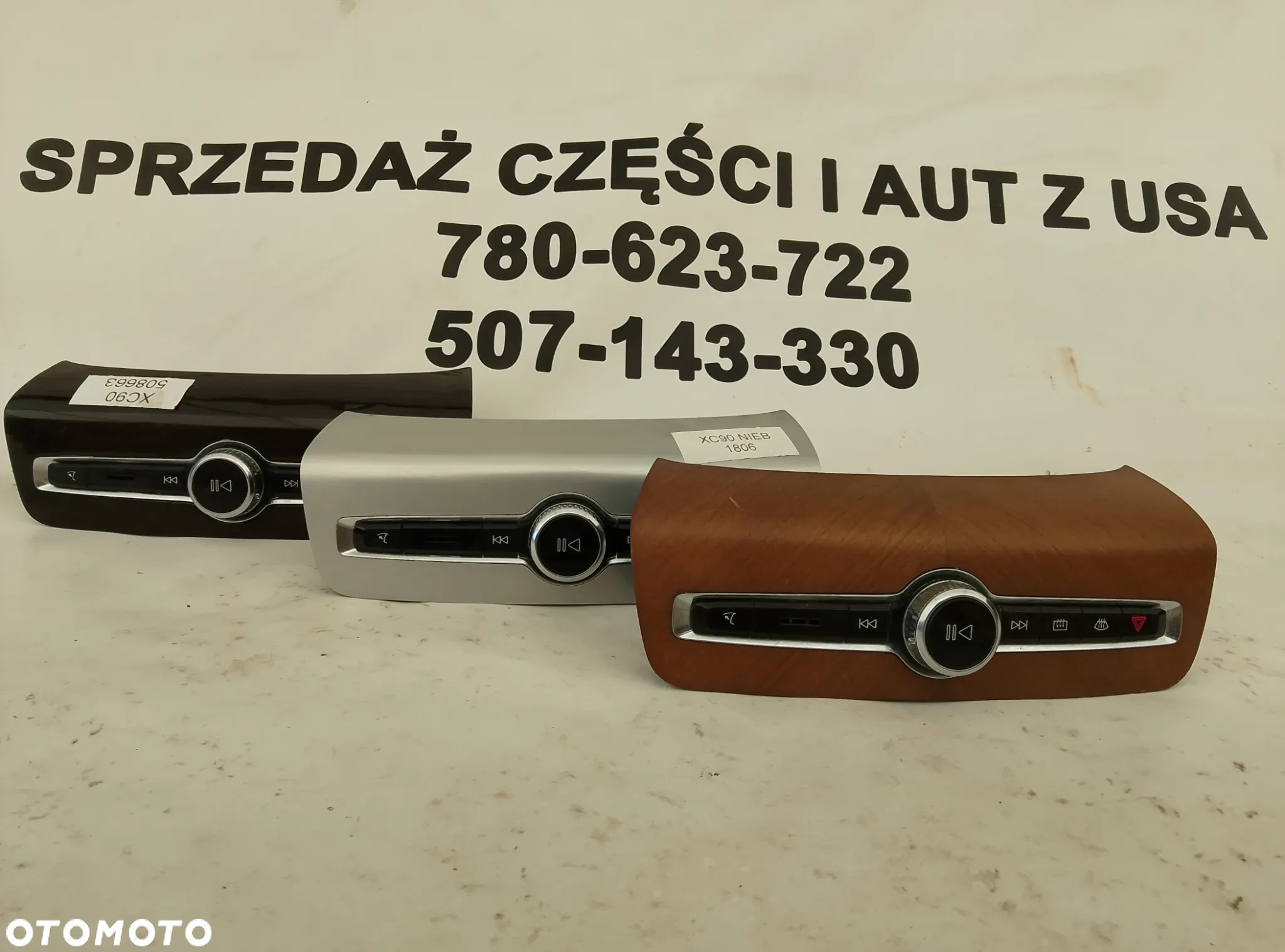 Panel sterowania radia XC90 II - 2