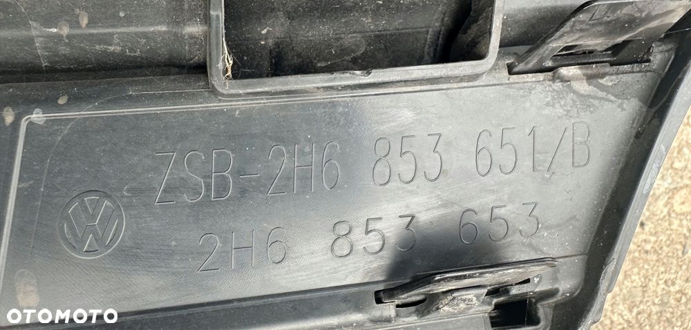 vw amarok 2h6 atrapa grill zderzaka 2h6853653 - 6