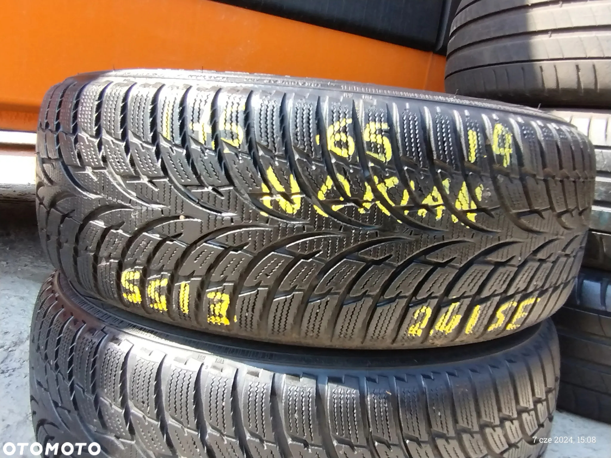175/65R14 Opony Zimowe Zima NOKIAN WRD3 WR D3 Legnica ALU-RAD 175/65 5,5mm - 2