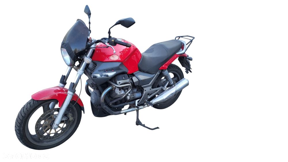 Moto Guzzi Breva 750 ie reflektor lampa czasza owiewka wypełnienie licznik błotnik kierownica lusterko manetka felga tarcza zacisk pompa zawieszenie silnik moduł regulator zbiornik siedzenie set podnóżek stelaż stopka chłodnica tłumik - 1