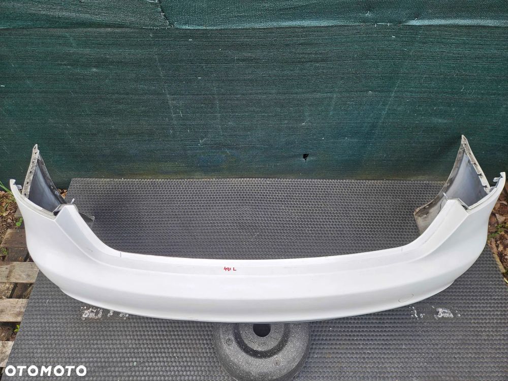 Zderzak Tyl Tylny S-Line Bialy Dyfuzor Audi A4 B8 Sedan - 2