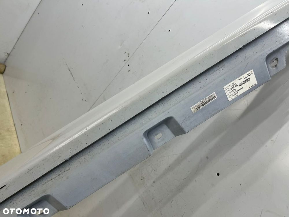 Listwa progowa BMW 5 F10 F11 sedan kombi 10-17r. lewa nakładka progu zewnętrzna kolor Mineralweiss - 8