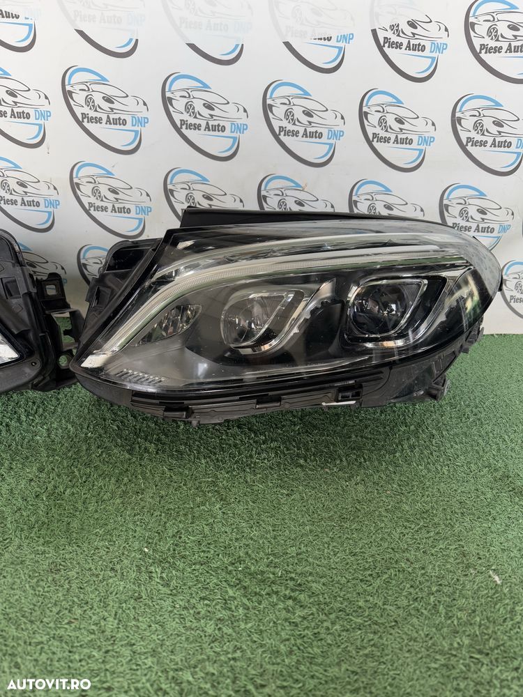 Far stanga dreapta Mercedes GLE W166 ils led - 3