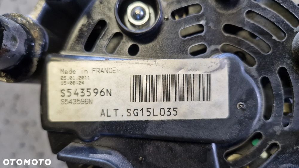 RENAULT SCENIC II 1.9 DCI ALTERNATOR S543596N - 4