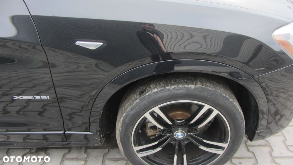 BMW X3 F25 LCI LIFT M-Pakiet N55B30 475 Black sapphire Czarna MASKA ZDERZAK CZĘŚCI WARSZAWA - 4