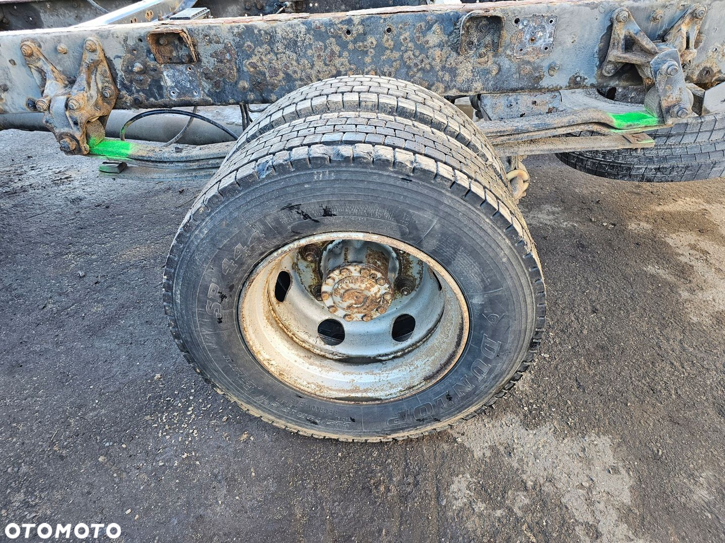 KOŁA KOŁO FELGI OPONY 4 sztuki RENAULT MIDLUM DUNLOP SP444 225/75 R 17,5 - 2