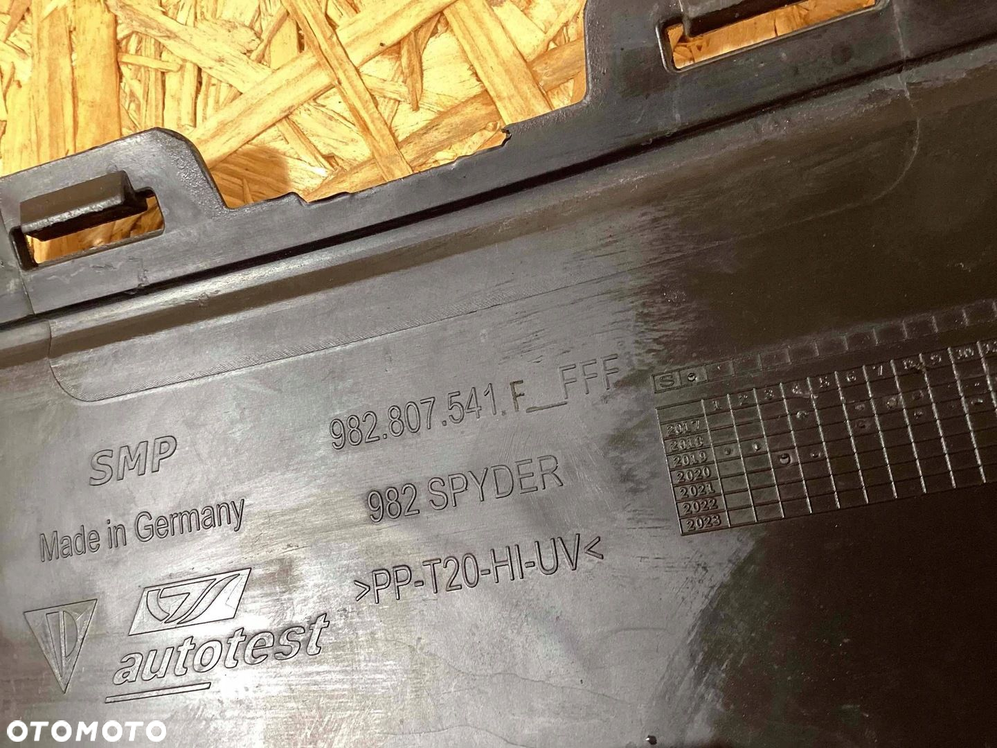 Porsche Boxster 982 2020 Z przodu Spojler zderzaka przedniego - 9