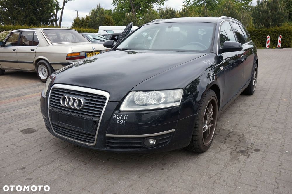 AUDI A6 C6 KOMBI 2005 LZ9Y 2.4 V6 BDW 175KM HSX CZARNY na części - 1