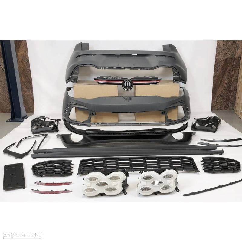 Kit Pára-choques VW GOLF VIII Look GTI (2019-2023) MK8 - 2