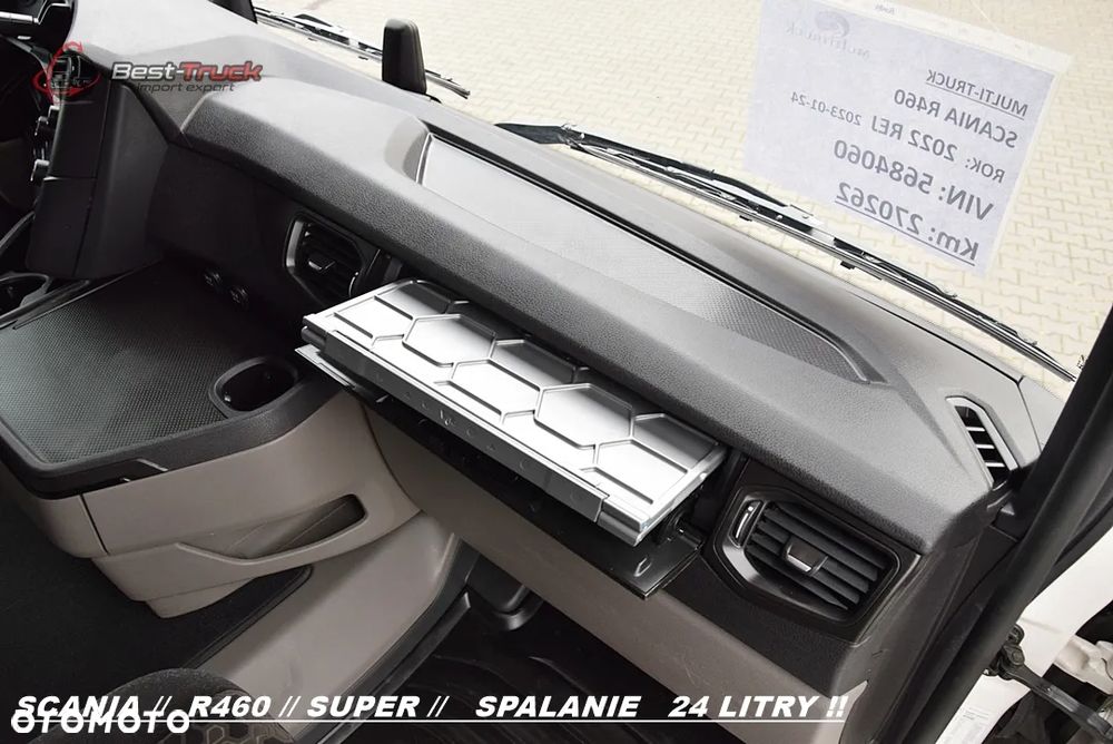 Scania 460R / SUPER /  LED LAMPY / KLIMA POSTOJOWA  /  RAMA STANDARD - 33