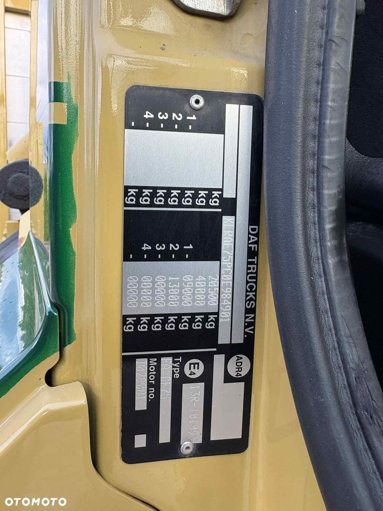 DAF CF 75.310 HDS PALFINGER PK 18002 EH PILOT 14,70 m - 860 kg - 32