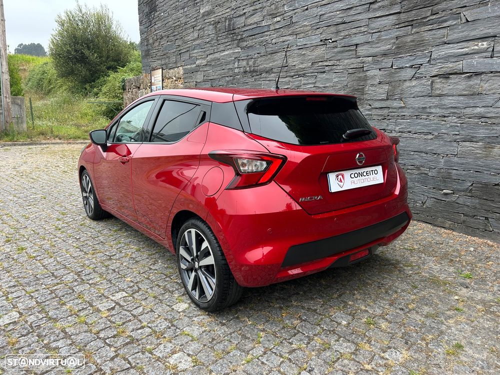 Nissan Micra 0.9 IG-T Tekna Red Soul S/S - 4