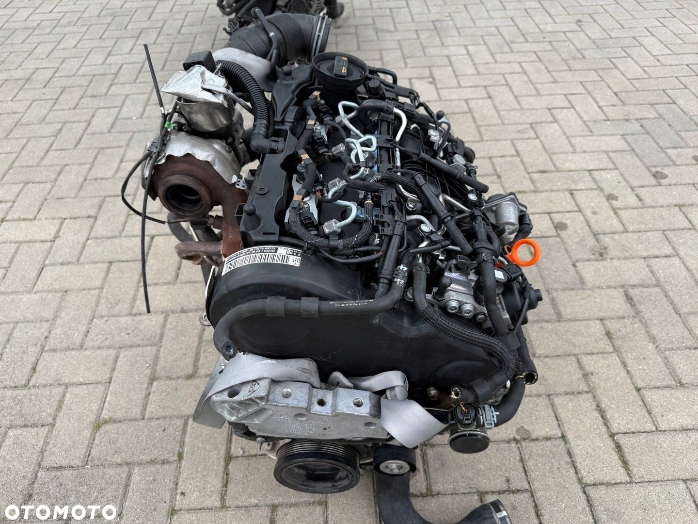 SILNIK KOMPLETNY 2.0 TDI CFF AUDI VW SEAT SKODA 142 tyś km 60DNI GWAR - 8