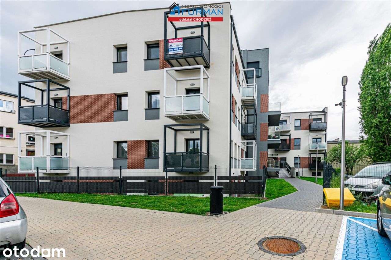 Mieszkanie na sprzedaż, 3 pokoje, 59 m², Chodzież
