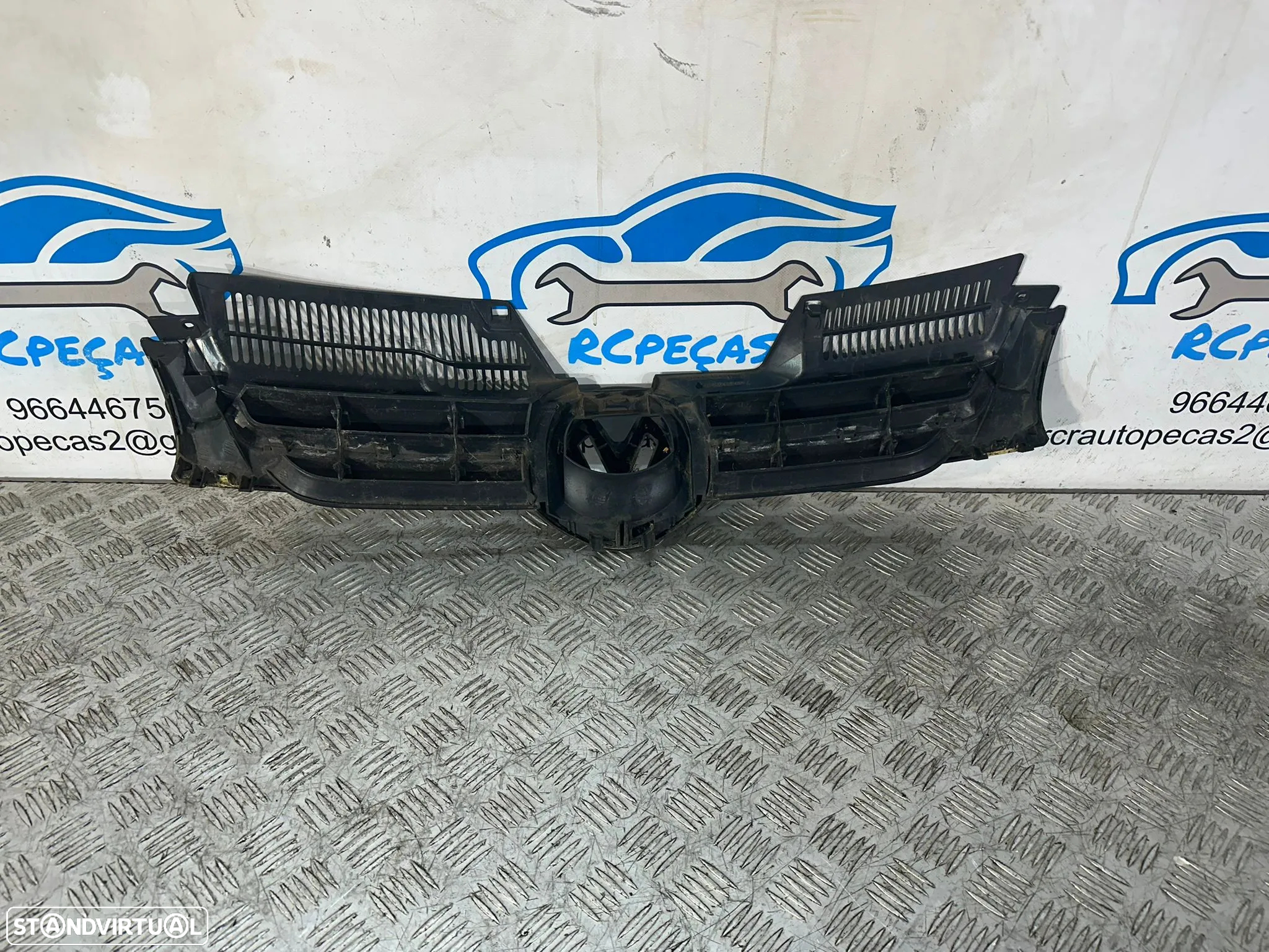 Grelha Frontal Parachoques VW Volkswagen Golf 5 MK5 1K 1K0853655 2003 - 2008 - 5