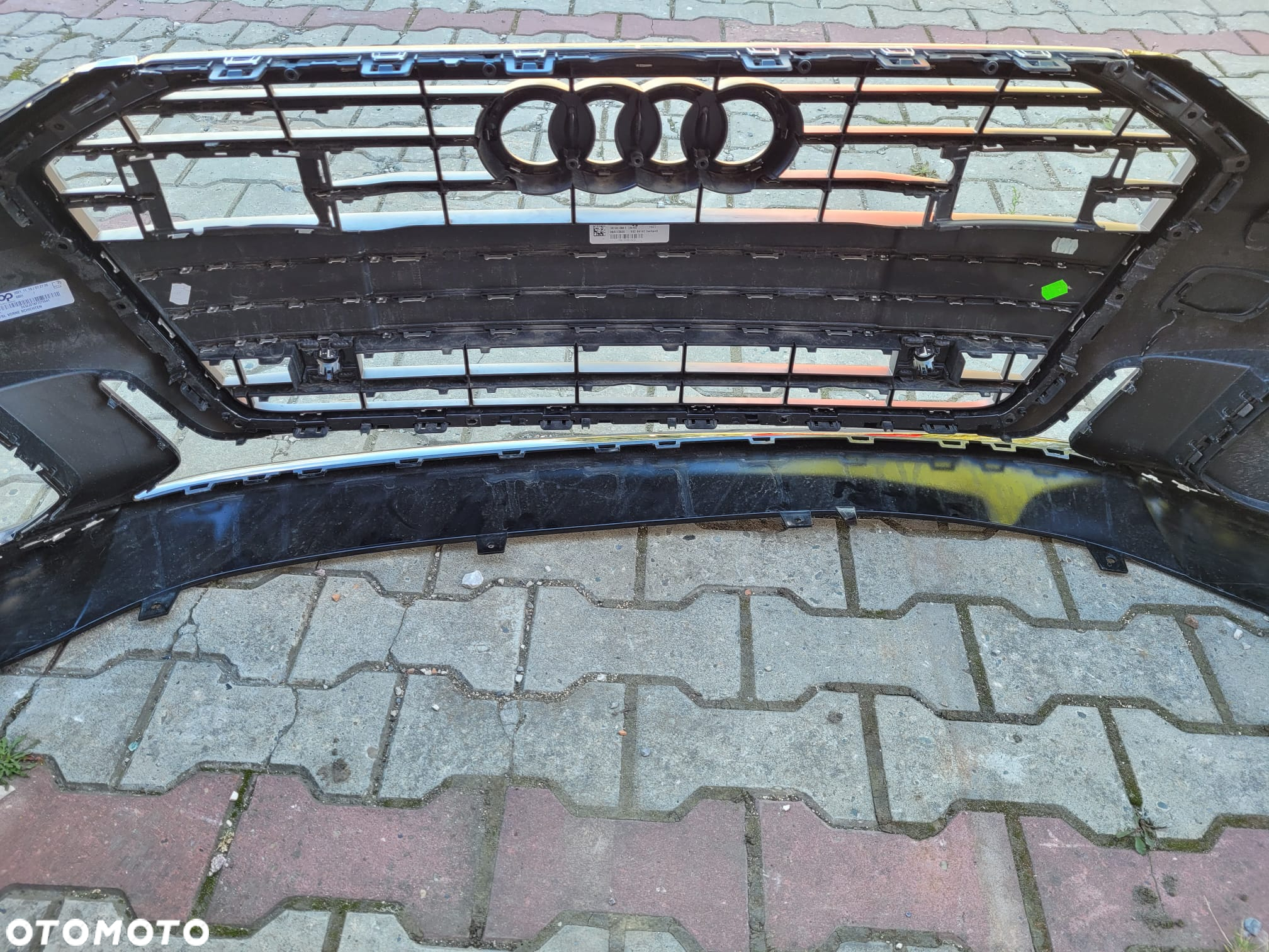 Zderzak przód przedni Audi A6 C8 S line 4k0807437C RADAR - 8