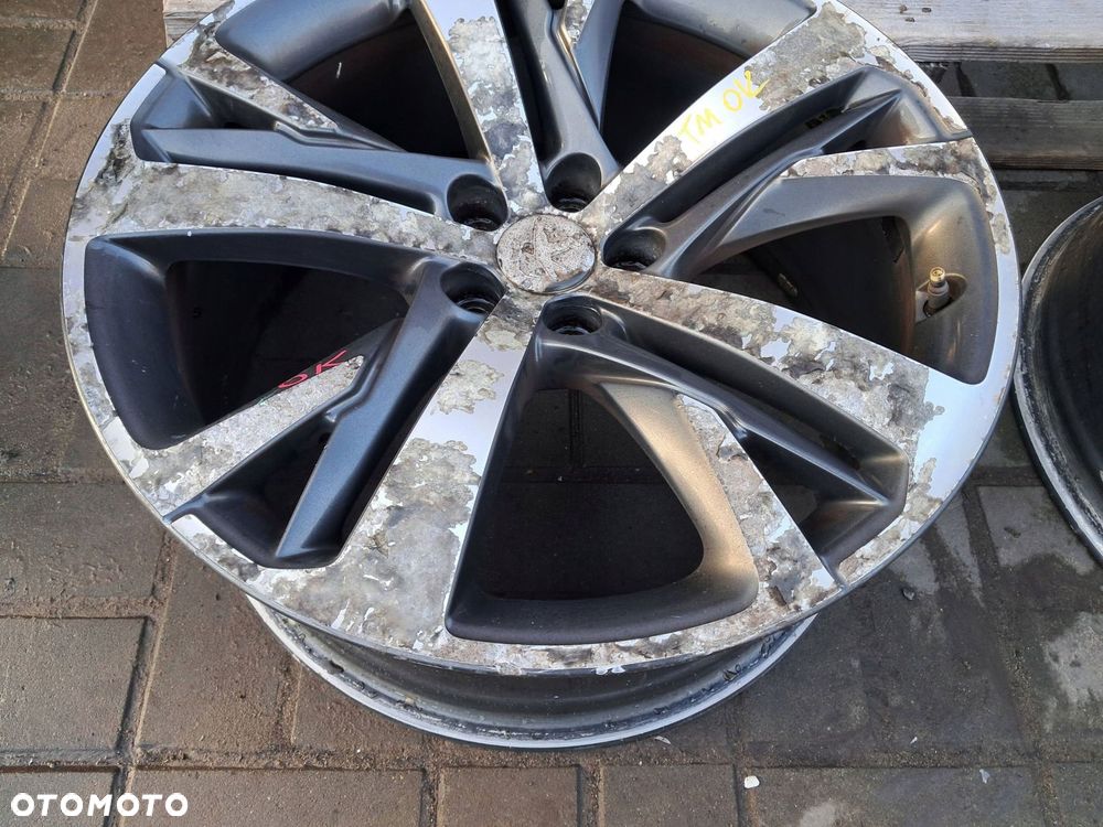 citroen peugeot rcz felgi aluminiowe 19" 8,5 et27 5x108 9800684277 - 3