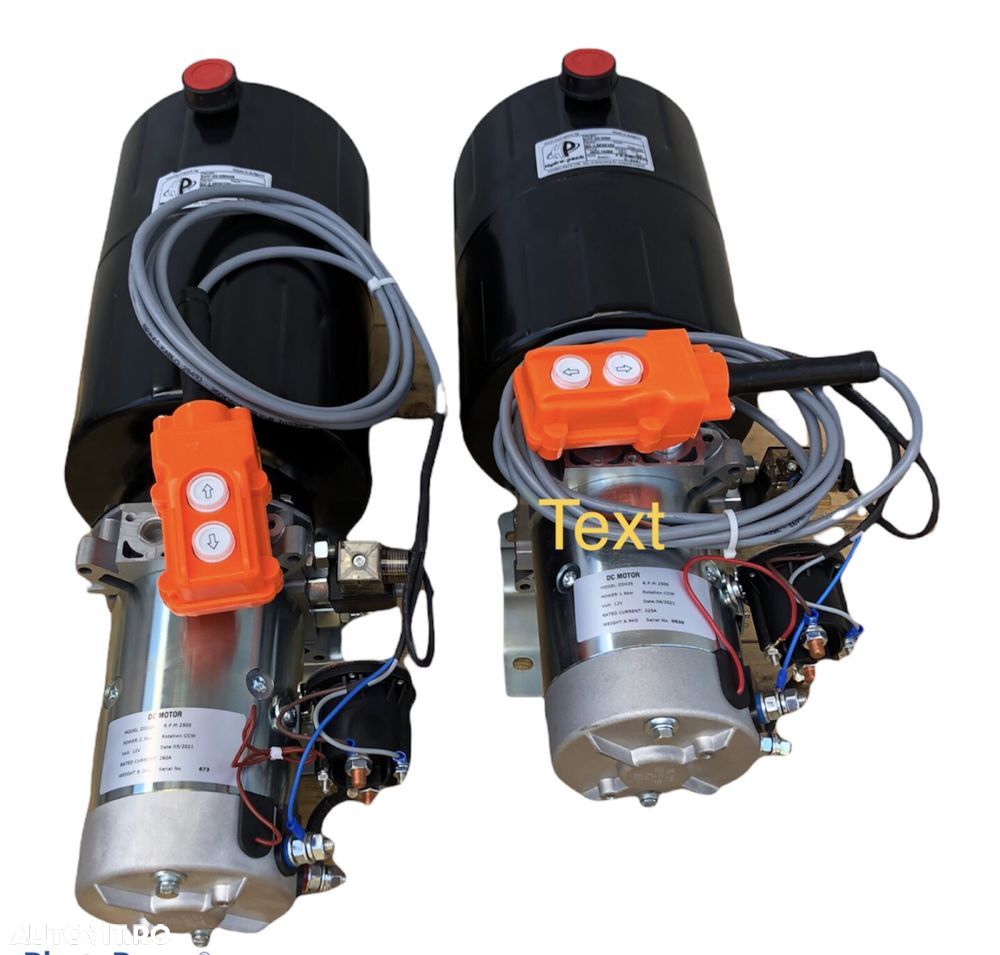 Pompa basculare motor 2.5 kw 250 - 2