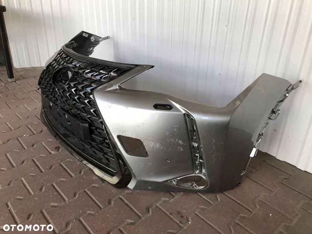 LEXUS UX ZDERZAK PRZÓD GRill chrom absorber kratka - 7