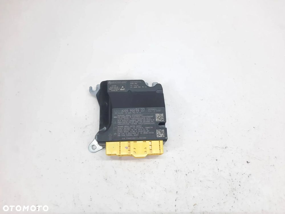 MODUŁ STEROWNIK AIRBAG MERCEDES W253 GLC C W205 A2059009627 - 1