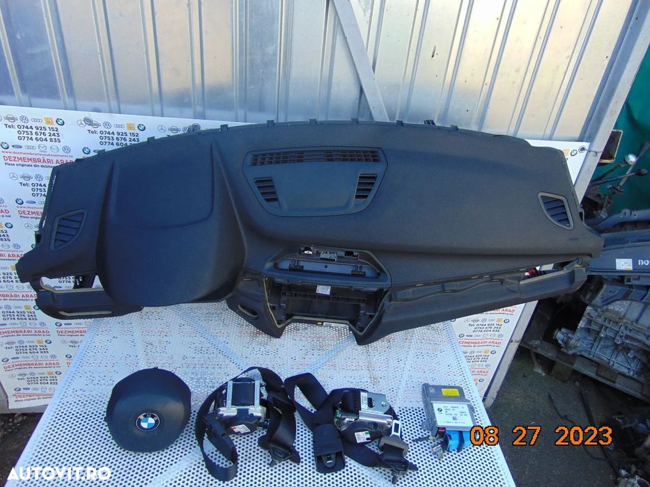 Plansa bord BMW x1 f48 f49 airbag sofer pasager centuri fata stanga dr - 2