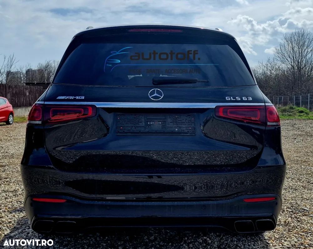 Difuzor Mercedes GLS X167 (2020+) 63 AMG Full Black - 2