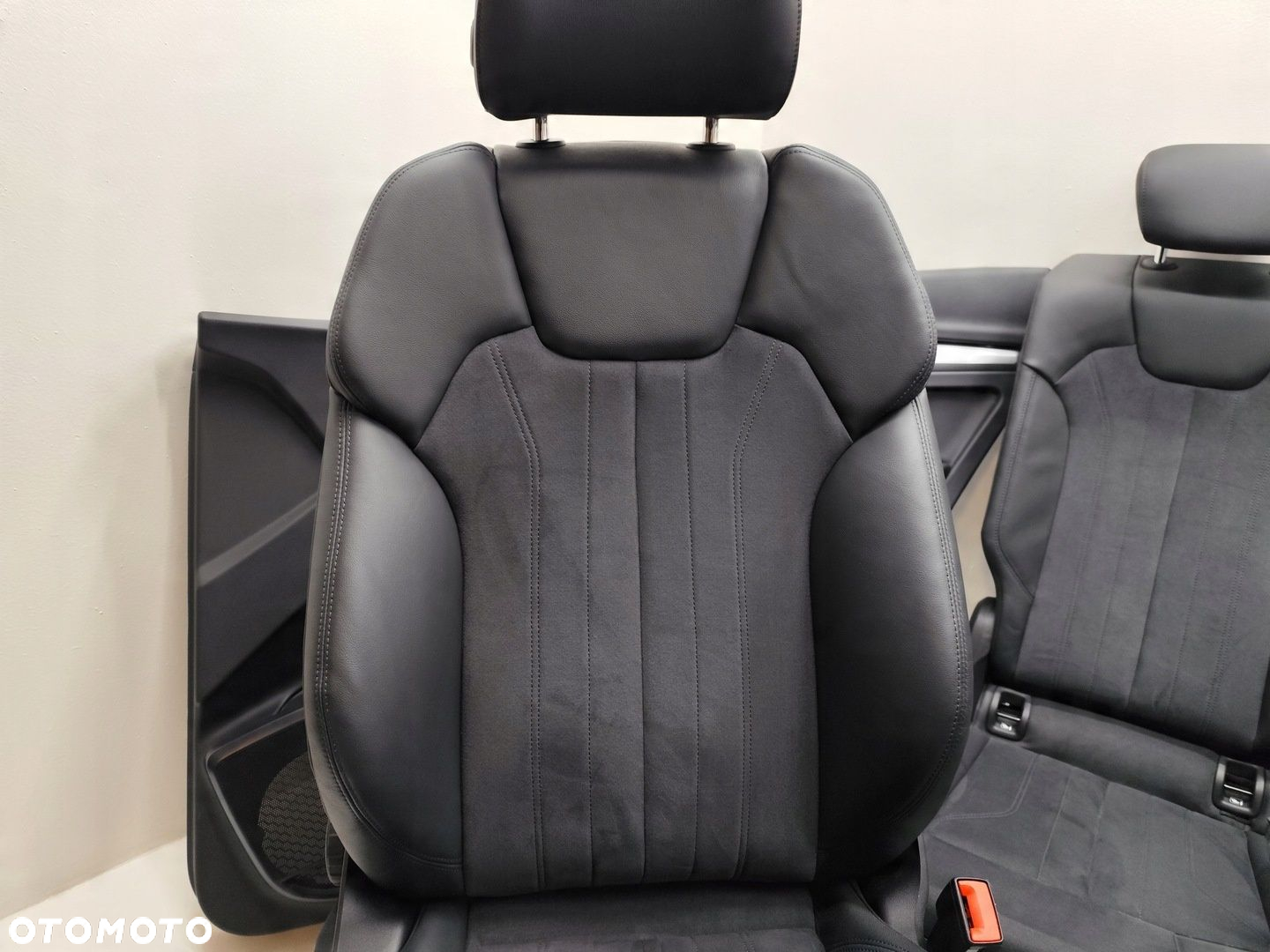 AUDI Q5 80A FOTELE KANAPA TAPICERKI TUNEL SKÓRA ALCANTARA KOMPLET - 8