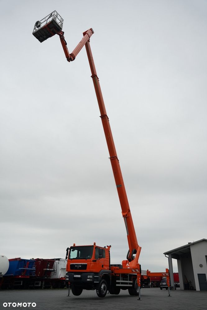 MAN TGM 18.290 / 4x4 / PODNOŚNIK KOSZOWY / WYSOKOŚĆ ROBOCZA 46M / MANUAL - 3