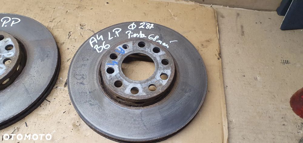 Tarcze hamulcowe przód przednie Audi A4 B6 - 3