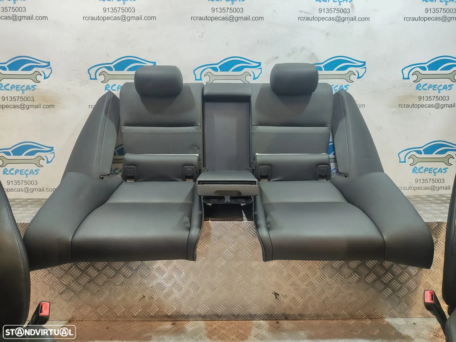 Conjunto Bancos em Pele Elétricos e Aquecidos BMW Serie 3 Coupe E92 LCi Pack M - 12