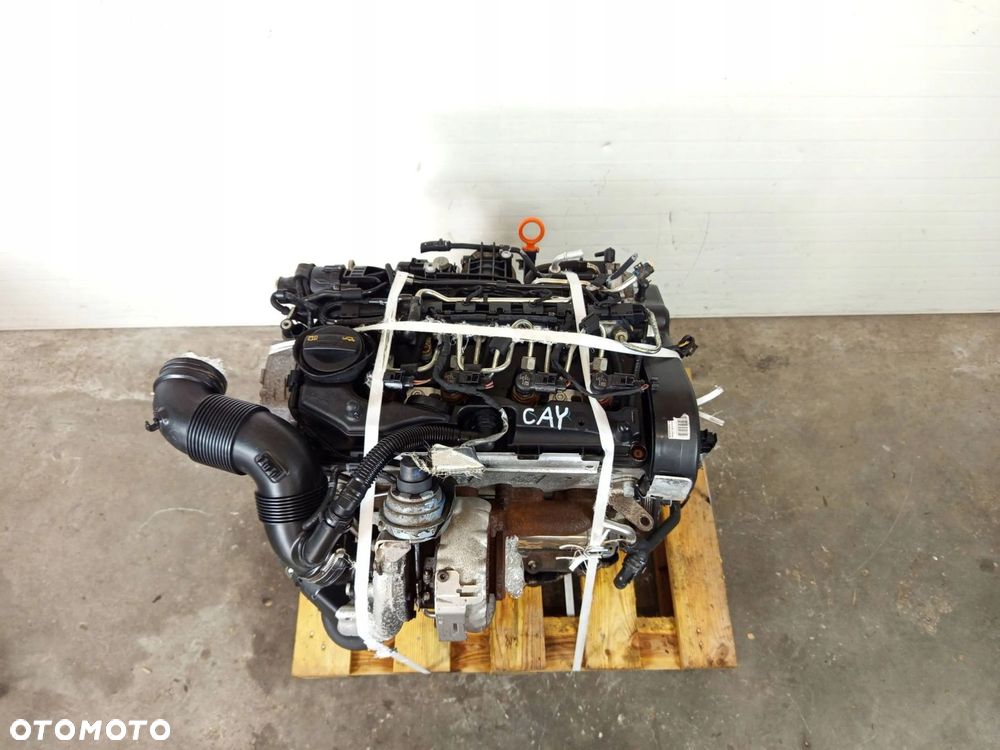 SILNIK KOMPLETNY CAY 1.6 TDI VW POLO V GOLF VI FABIA II SEAT IBIZA IV - 4