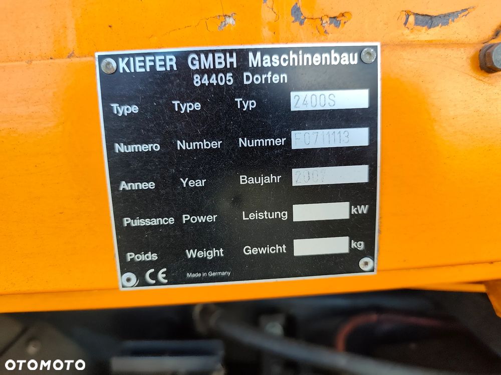 Multicar Hansa APZ Kiefer Bokimobil HY 1251 Kosiarka, zamiatarka 4X4 - 4
