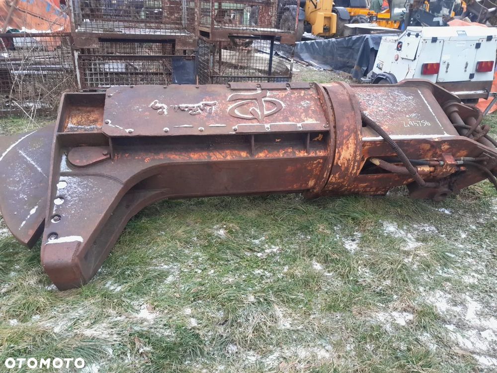 Nożyce obrotowe do cięcia złomu stali żelaza LaBounty szczęka.