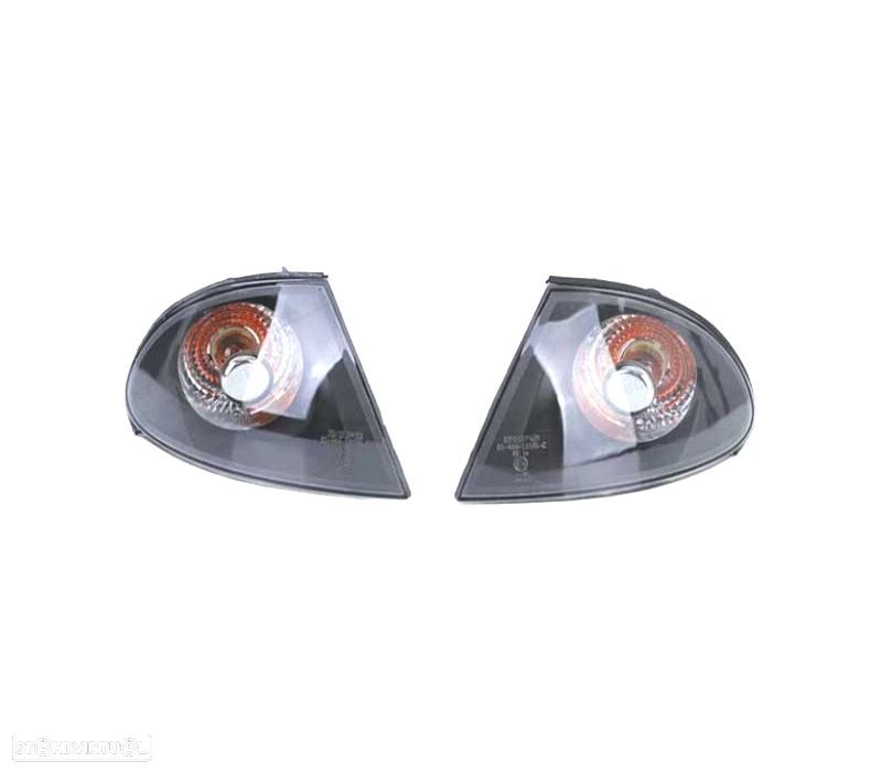 PISCAS FRONTAIS BMW E46 98-01 BLACK PRETO - 2