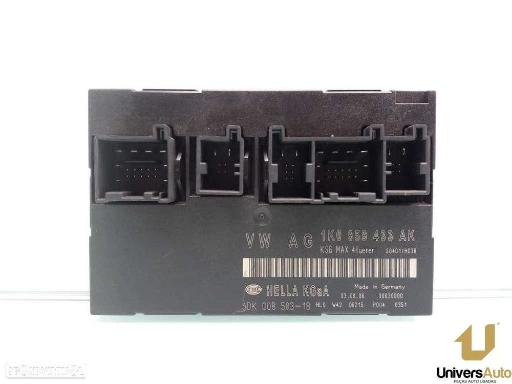 MODULO ELECTRONICO VOLKSWAGEN GOLF V 2004 -1K0959433AK 5DK00858318 - 3