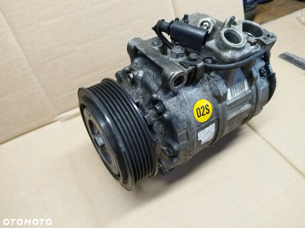 VW TOUAREG AUDI Q7 08r 3.0 TDI KOMPRESOR KLIMATYZACJI SPREŻARKA KLIMATYZACJI 7L6820803J - 4