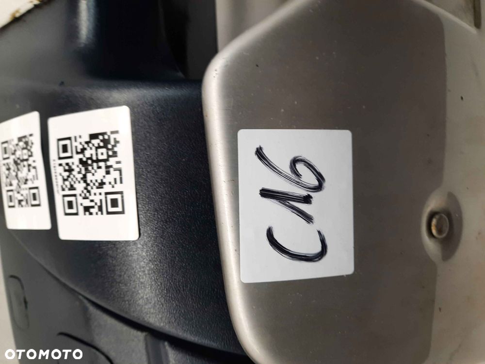 ^ ZDERZAK PRZÓD PRZEDNI VOLVO XC70 2 II CZARNY MAT HALOGENY - 4