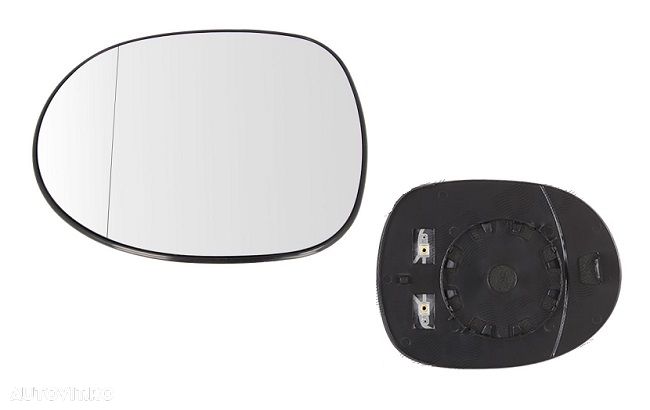 Geam oglinda exterioara Honda Civic (Fn/Fk) (Hb), 10.2005-09.2011, stanga/dreapta, TYPE-R, incalzita; geam asferic, View Max - 1