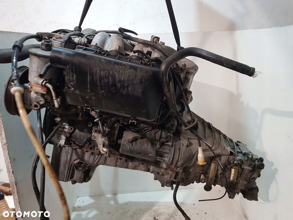 silnik kompletny+skrzynia mercedes e w124 190 w201 200d 2.0 d 601912 75km - 4