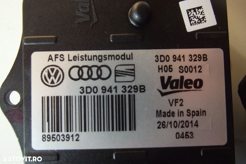 Modul Balast VW Passat B7 Audi Skoda Modul balast NOU Faruri Xenon LED - 1