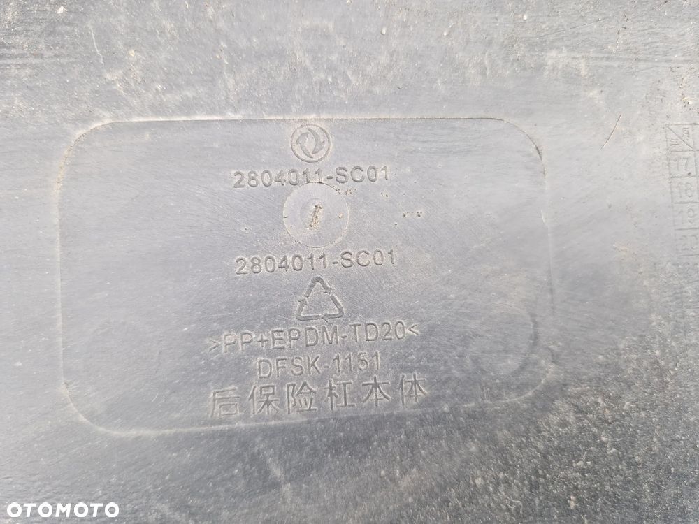 DFSK DongFeng Glory 580 zderzak tylny - 8