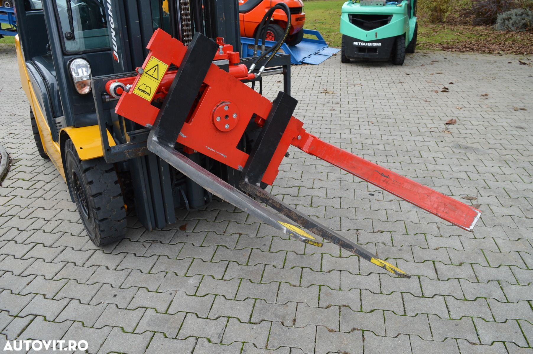 Rotator FEM/ISO2 180° pentru stivuitor - 5