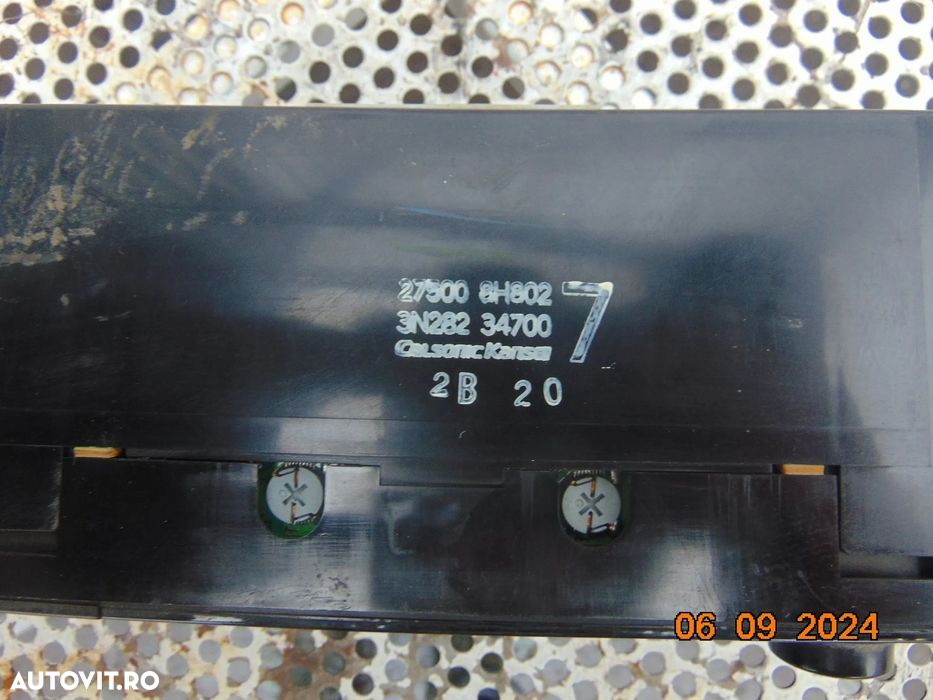 Climatronic Nissan X Trail t30 2001-2007 Radio CD magazie cd X-Trail - 5