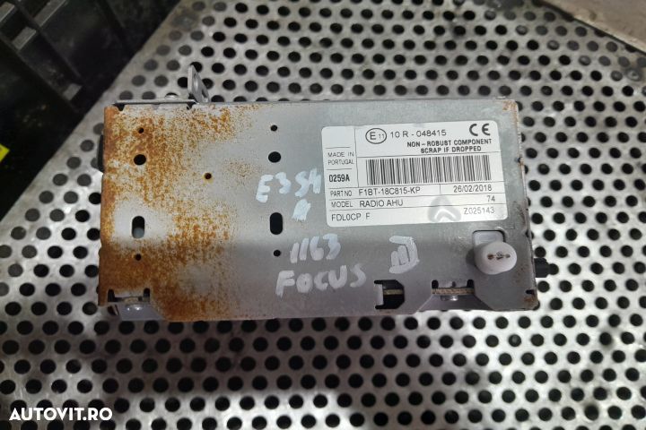 RADIO CD F1BT-18C815-KP F1BT-18C815-KP Ford Focus 3 [facelift] [2014 - 3