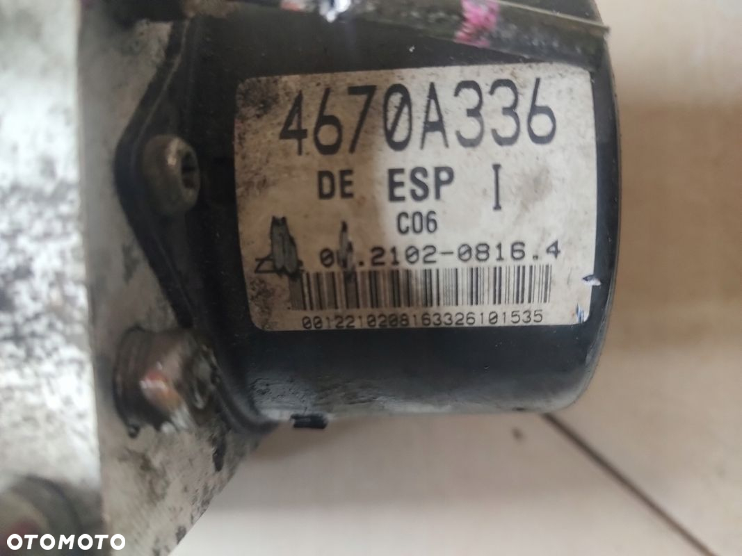 MITSUBISHI OUTLANDER II POMPA ABS 4670A336 - 2