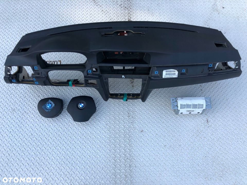 BMW E90 E91 E92 E93 DESKA KONSOLA KOKPIT PULPIT PÓŁKA PARAPET PODUSZKI POWIETRZNE KIEROWCY PASAŻERA AIRBAG SRS AIR ABG NAPINACZE DOPINACZE naprawa regeneracja Raz2 !!! - 2
